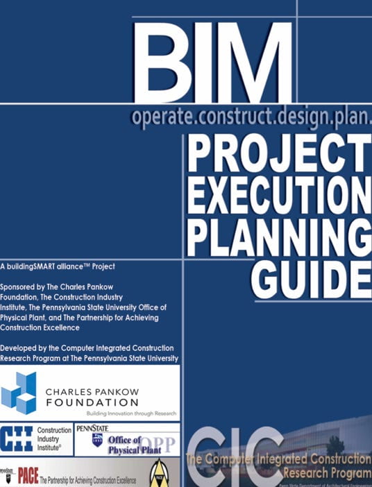 Cover page for BIM Project Execution Planning Guide Version 2